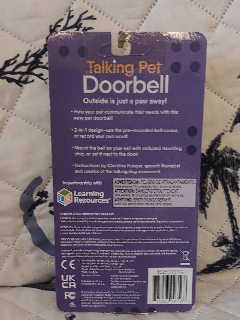PETS: TALKING PET DOORBELL